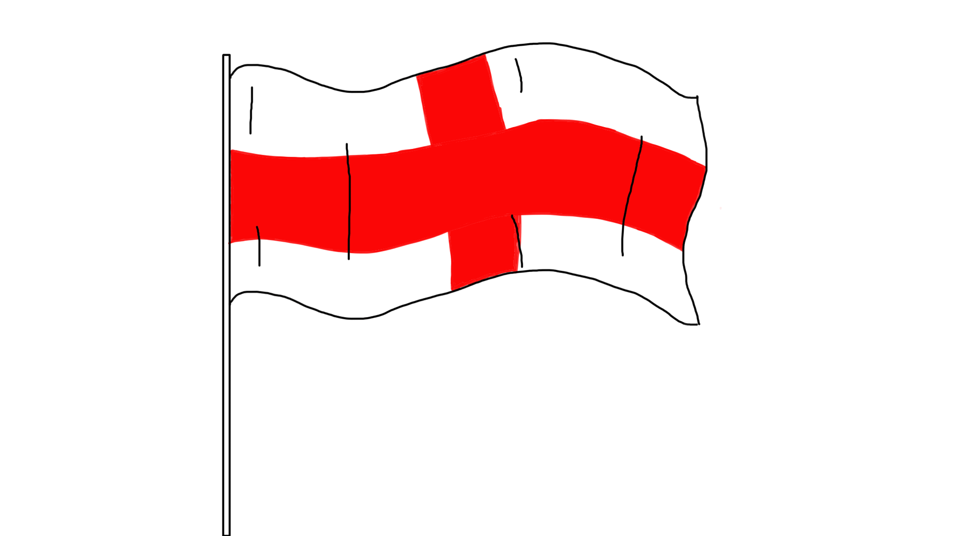 Drapeau ondulant