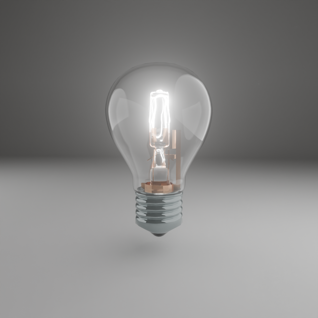 Ampoule — Modélisation 3D